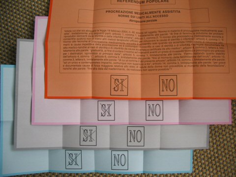 REFERENDUM: UN OTTIMO RISULTATO