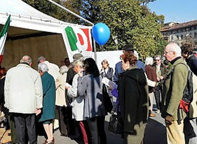 Giornata dei 1000 banchetti in Piazza. Mobilitazione nel VCO