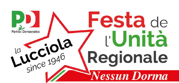 Programma Festa de l’Unità La Lucciola Villadossola. Dal 3 al 17 agosto 2019