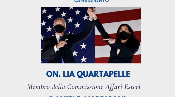 Baiden/Harris. L’eredità di trump. Dibattito dei GD con l’on. Lia Quartapalle venerdì 3 dicembre