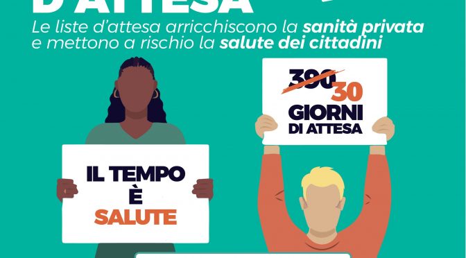 Stop liste di attesa in Piemonte: firma anche tu!