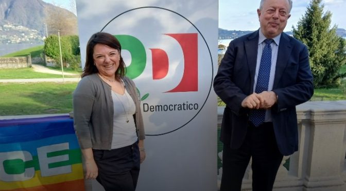 I volantini dei candidati PD alle regionali De Ambrogi e Reggiori